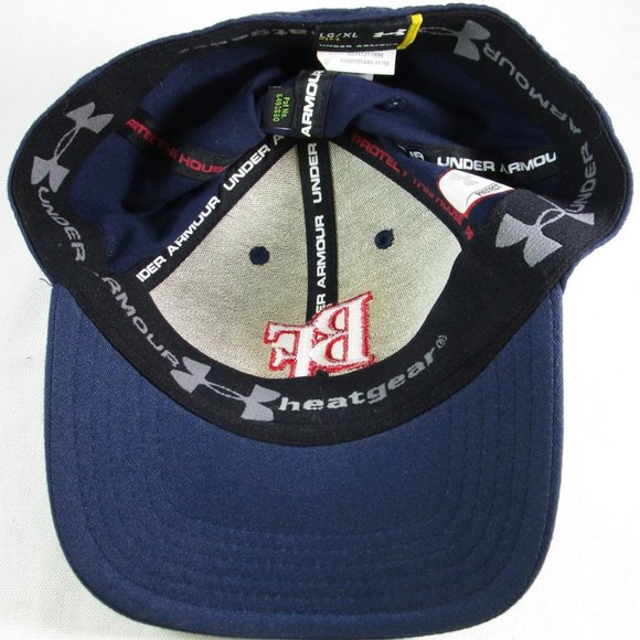 Under Armour Heatgear Men's Dark Blue BF Stretch Back Baseball Cap Hat, LG/XL - Picture 4 of 5